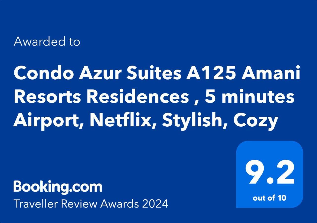 Condo Azur Suites A125 Amani Resorts Residences , 5 Minutes Airport, Netflix, Stylish, Cozy With Luxurious Swimming Pool Μακτάν Εξωτερικό φωτογραφία